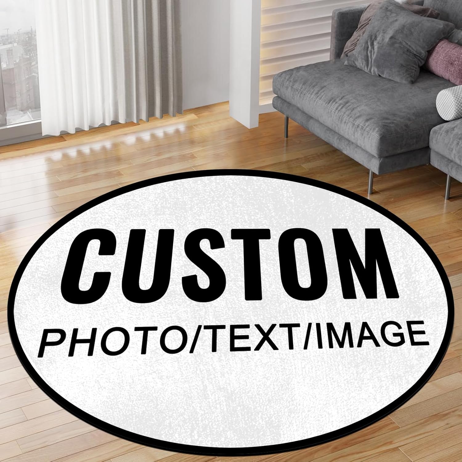 Home Bathroom Images - พรมกลมสั่งทำ พรมปูพื้นแบบกำหนดเอง พร้อมโลโก้ รูปภาพ ข้อความ รูปถ่าย