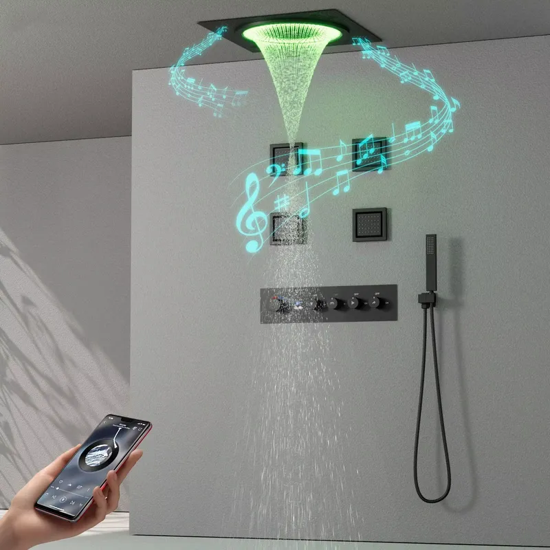 ชุดฝักบัว LED อัจฉริยะ พร้อมระ - Home For Bathroom บทวิจารณ์และราคา