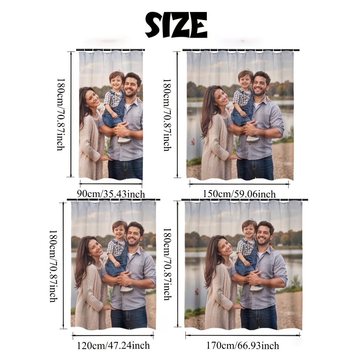 ม่านอาบน้ำพิมพ์ภาพตามสั่ง, ม่า - Home Bathroom Images บทวิจารณ์และราคา