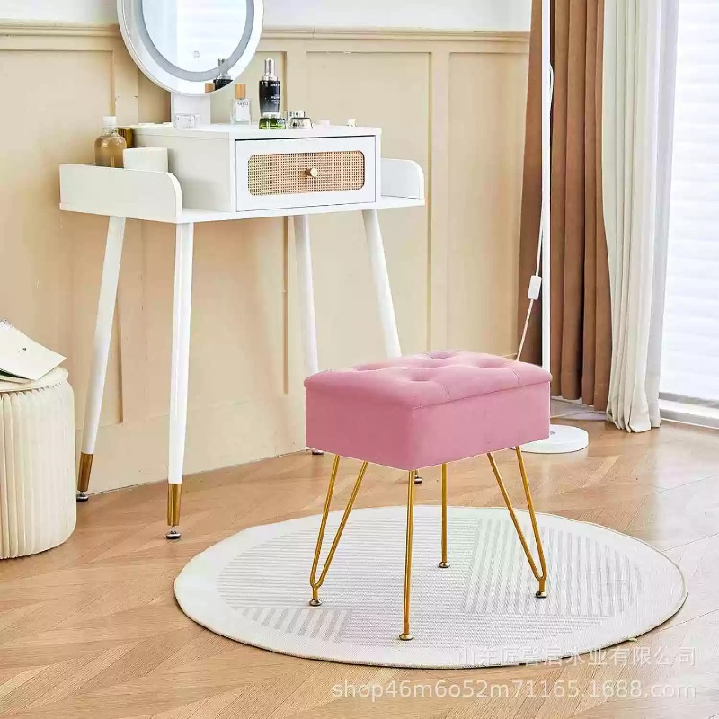 เก้าอี้สตูลแบบนุ่มทันสมัยพร้อม - Home Living Bathroom Vanity บทวิจารณ์และราคา