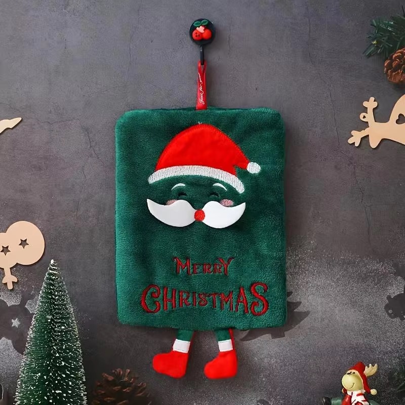 ผ้าเช็ดมือแขวนตกแต่งคริสต์มาส  - Home Bathroom Towels บทวิจารณ์และราคา