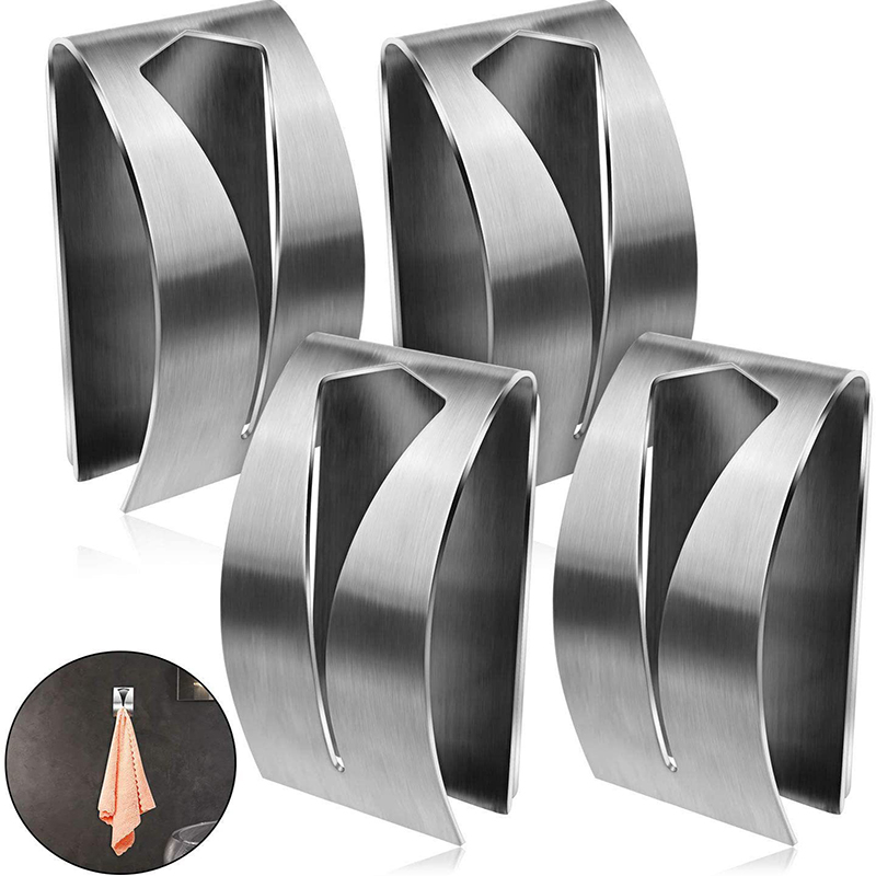 1PC Self Adhesive ผ้าเช็ดตัว H - Towel Bar Stainless บทวิจารณ์และราคา