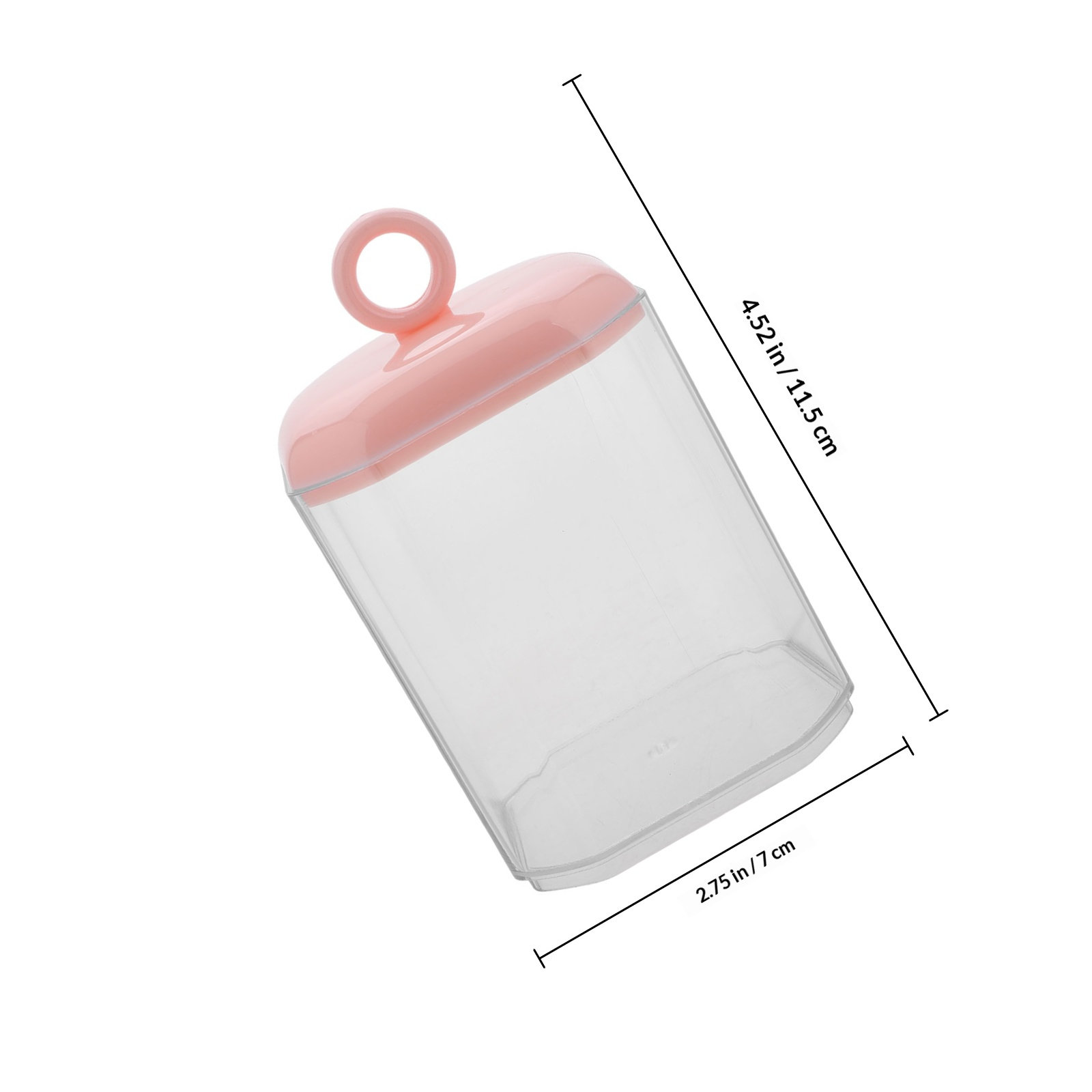 กล่องเก็บสำลีแบบตั้งโต๊ะพร้อมฝ - Home Essentials Bathroom Organizer บทวิจารณ์และราคา