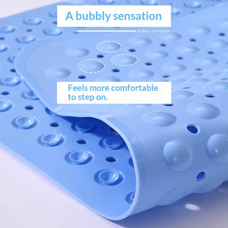 แผ่นรองอาบน้ำกันลื่นขนาดใหญ่พิ - Jet Home Bathroom Mats บทวิจารณ์และราคา