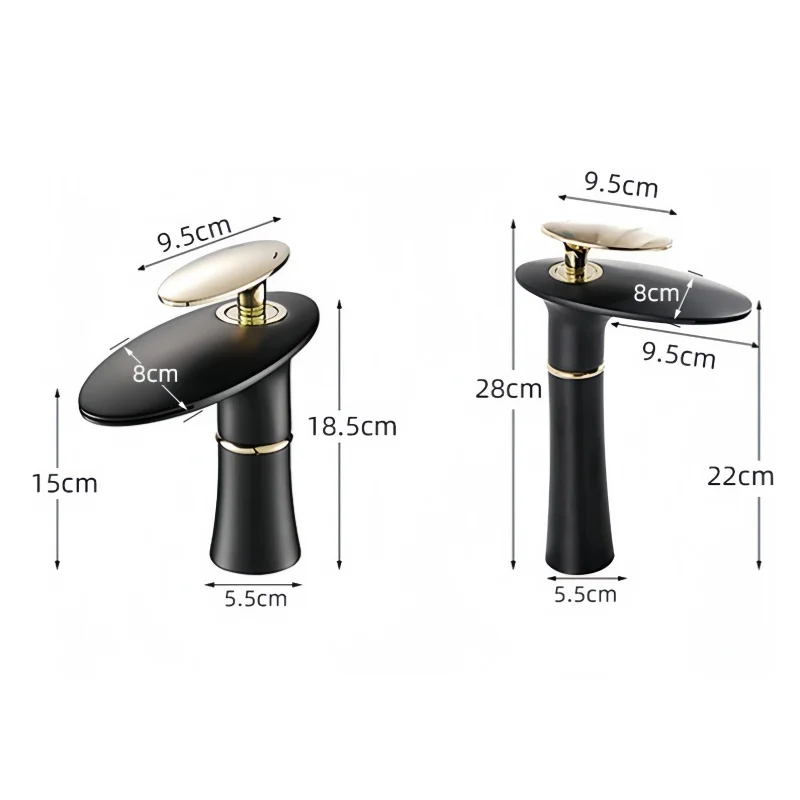 ก๊อกน้ำตกอ่างล้างหน้า สีขาวทอง - Home Hardware Bathroom Faucets บทวิจารณ์และราคา