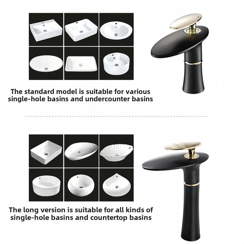 ก๊อกน้ำตกอ่างล้างหน้า สีขาวทอง - Home Hardware Bathroom Faucets บทวิจารณ์และราคา