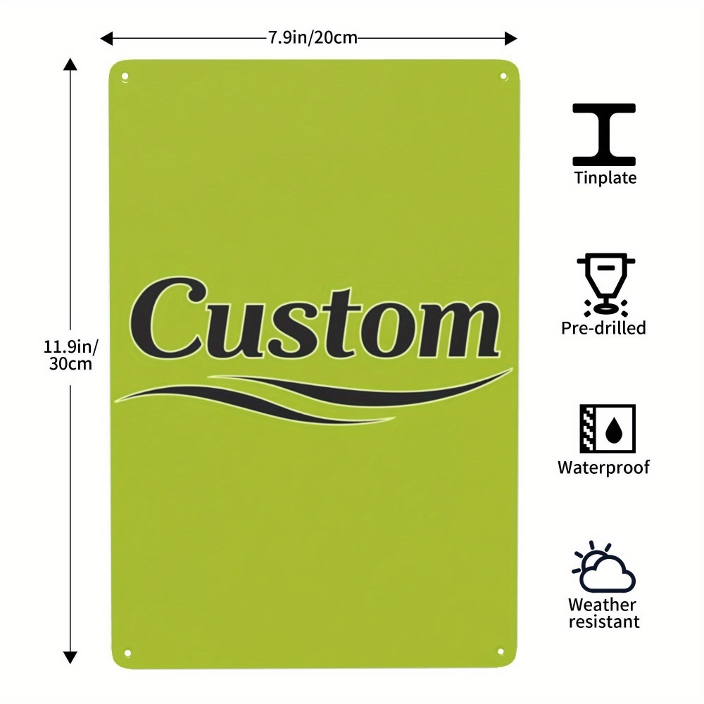 ป้ายโลหะพร้อมข้อความและรูปภาพส - Home Bathroom Images บทวิจารณ์และราคา
