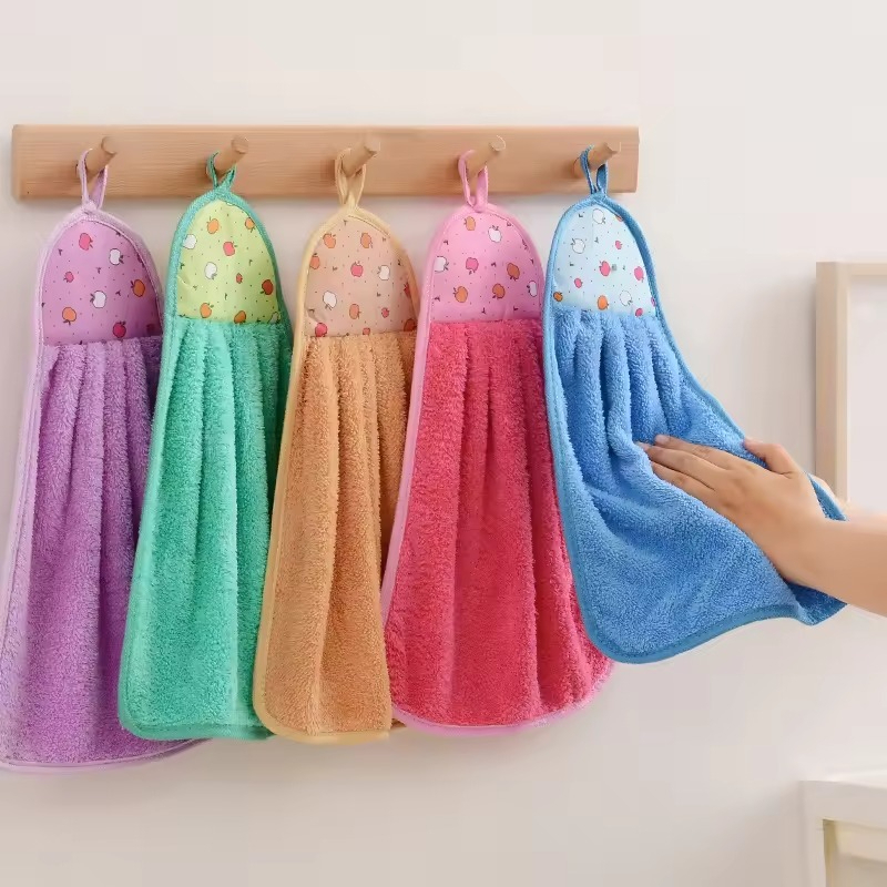 ผ้าเช็ดมือแบบแขวนซุปเปอร์ซับน้ - Home Bathroom Towels บทวิจารณ์และราคา