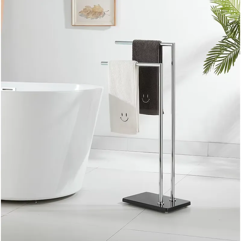 ราวแขวนผ้าขนหนูสแตนเลสแบบติดผน - Towel Bar Stainless บทวิจารณ์และราคา