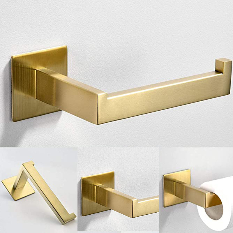 ชุดอุปกรณ์ห้องน้ำสีทอง 4 ชิ้น  - Towel Bar Stainless บทวิจารณ์และราคา