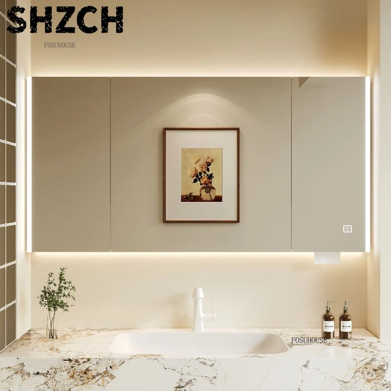 กระจกห้องน้ำแบบหนาทันสมัยพร้อม - Home Living Bathroom Vanity บทวิจารณ์และราคา