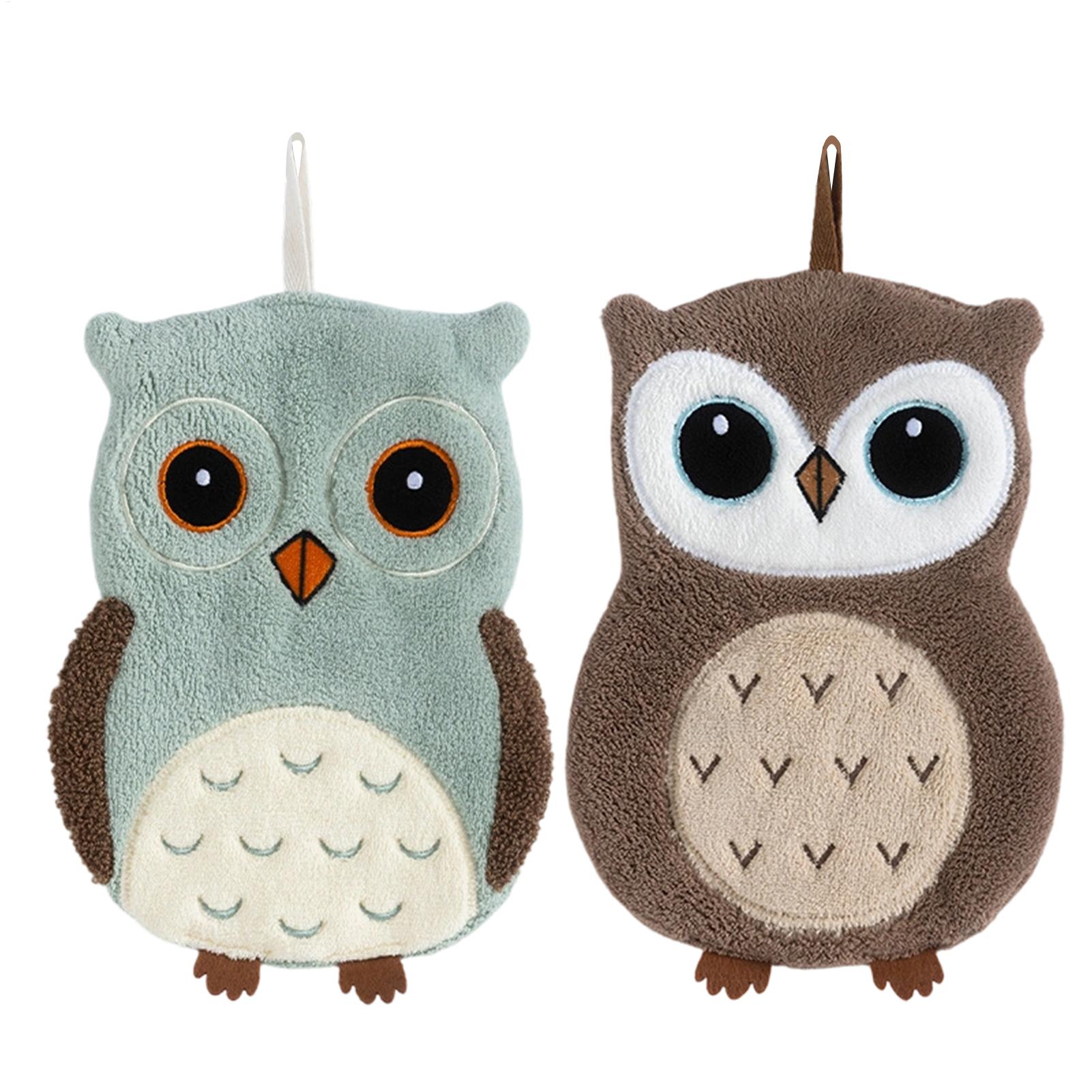 ผ้าเช็ดมือรูปนกฮูก ผ้าเช็ดมือแ - Home Bathroom Towels บทวิจารณ์และราคา