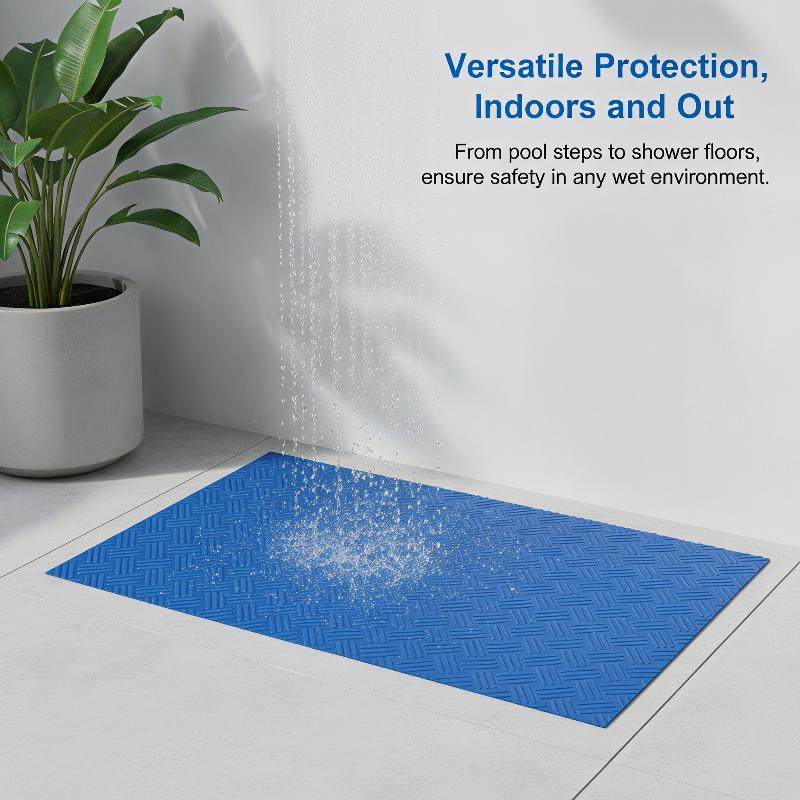 (แผ่นรองกันลื่นสำหรับบันไดสระว - Jet Home Bathroom Mats บทวิจารณ์และราคา